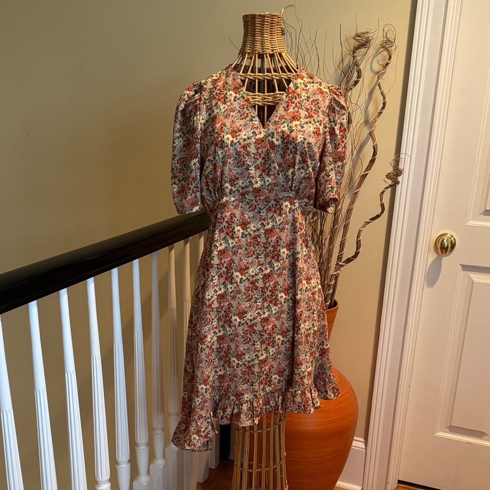 Thxgiving beautiful flower dress